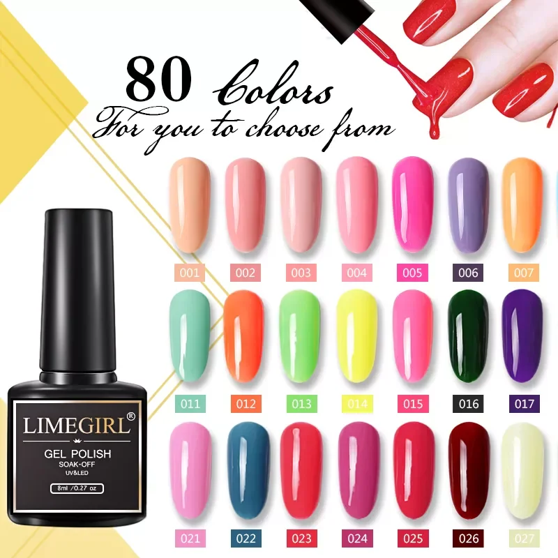 8ml Gel Nail Polish Gel For build-up Nail Gel For UV Nail Gel Varnish All For Manicure Nails Gel polish Nail Polish Acrylic Nail
8ml Gel Nail Polish Gel For build-up Nail Gel For UV Nail Gel Varnish All For Manicure Nails Gel polish Nail Polish Acrylic Nail