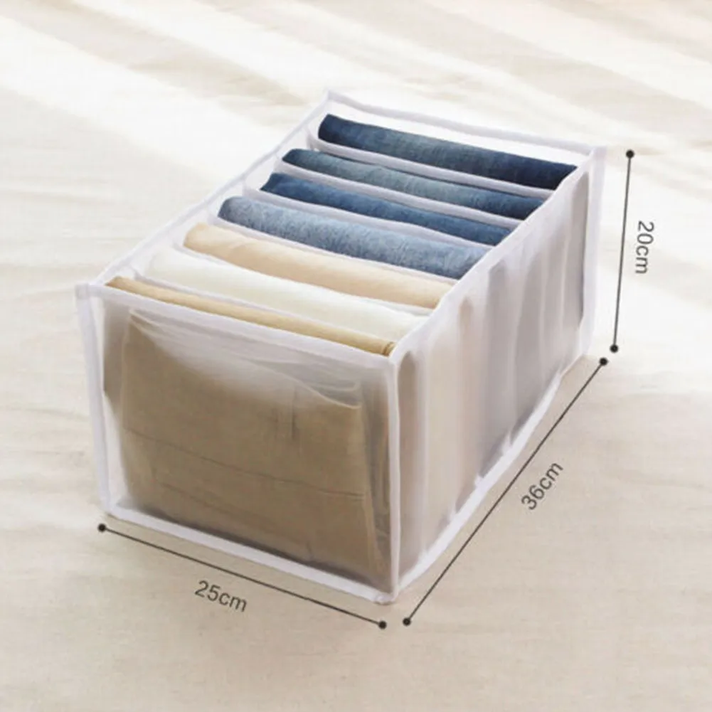 Drawer Organizer Folding Clothes Box T-shirt Jeans Leggings Closet Fine Mesh, Fine Workmanship, Smooth Stitching
Drawer Organizer Folding Clothes Box T-shirt Jeans Leggings Closet Fine Mesh, Fine Workmanship, Smooth Stitching