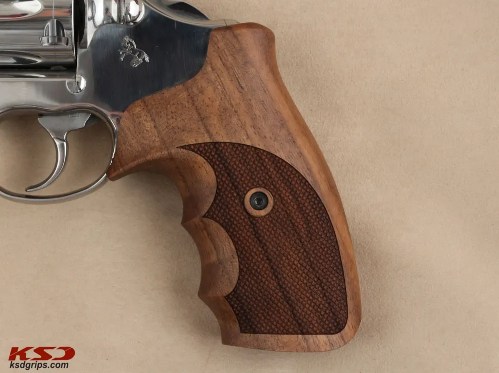 KSDGrips Brand Grip for Colt King Cobra Compatible Walnut Grip for Replacement with Diamond Checkered
KSDGrips Brand Grip for Colt King Cobra Compatible Walnut Grip for Replacement with Diamond Checkered