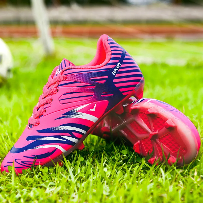 2022 New Fashion Printed Soccer Cleats Childern Grass Long Spikes Unisex Sneakers Football Professional Futsal Shoes Teenagers
2022 New Fashion Printed Soccer Cleats Childern Grass Long Spikes Unisex Sneakers Football Professional Futsal Shoes Teenagers