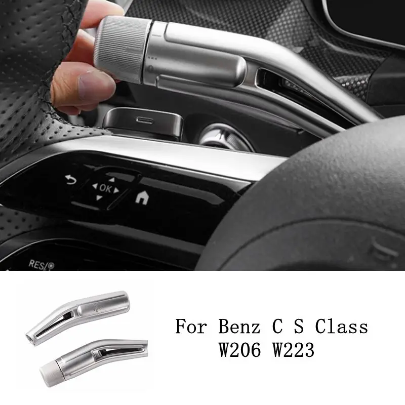 Для Mercedes Benz C S Class W206 W223 2021 2022 2023 серебряная крышка рычага переключения стеклоочистителя отделка рамка Автомобильные наклейки внутренние наклейки
Для Mercedes Benz C S Class W206 W223 2021 2022 2023 серебряная крышка рычага переключения стеклоочистителя отделка рамка Автомобильные наклейки внутренние наклейки