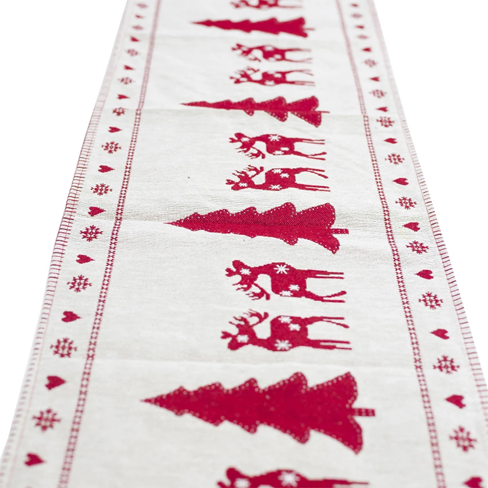 Christmas Table Runner Xmas Table Flag Cover Embroidered Tablecloth Cloth Cover For New Year Gift Christmas Tea Table Decoration
Christmas Table Runner Xmas Table Flag Cover Embroidered Tablecloth Cloth Cover For New Year Gift Christmas Tea Table Decoration