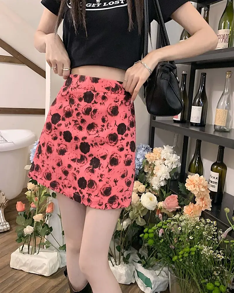 COIGARSAM New Fashion Women Skirt Autumn 2022 Office Lady Print Floral Print High Waist Skirts
COIGARSAM New Fashion Women Skirt Autumn 2022 Office Lady Print Floral Print High Waist Skirts