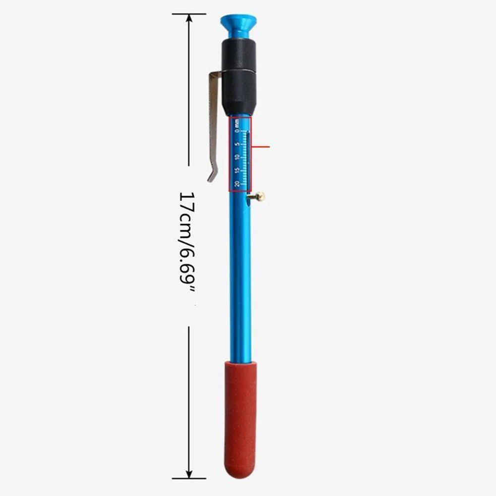 Brake Pad Thick Gauge 13.8cm 1pc High Quality Tester Record Brake Pads Thick Detection Pen Gauge Measuring Tool
Brake Pad Thick Gauge 13.8cm 1pc High Quality Tester Record Brake Pads Thick Detection Pen Gauge Measuring Tool