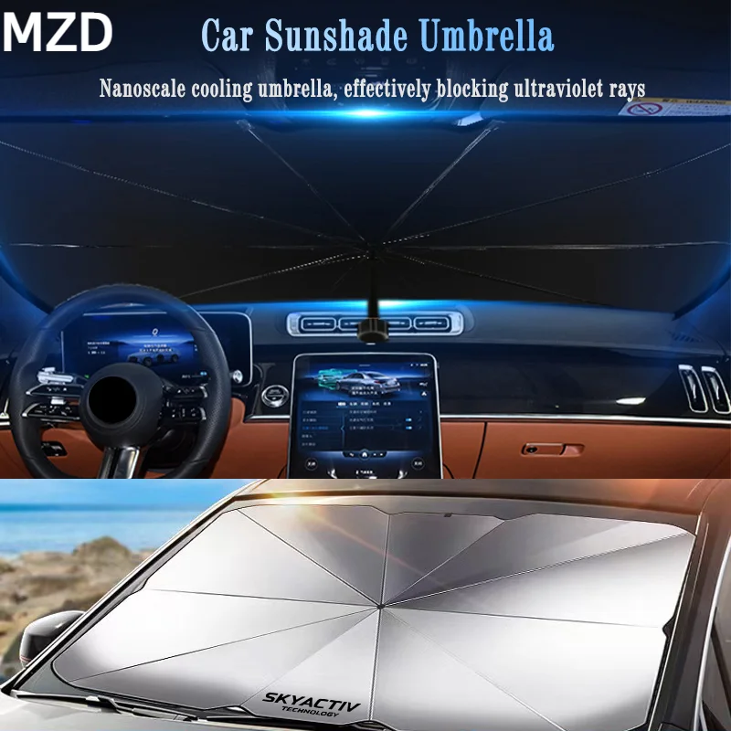 For Mazda Skyactiv 2 3 5 6 8 CX3 CX4 CX5 CX8 CX30 Car Sunshade Umbrella Auto Front Window Windshield Foldable Parasol Sunscreen
For Mazda Skyactiv 2 3 5 6 8 CX3 CX4 CX5 CX8 CX30 Car Sunshade Umbrella Auto Front Window Windshield Foldable Parasol Sunscreen