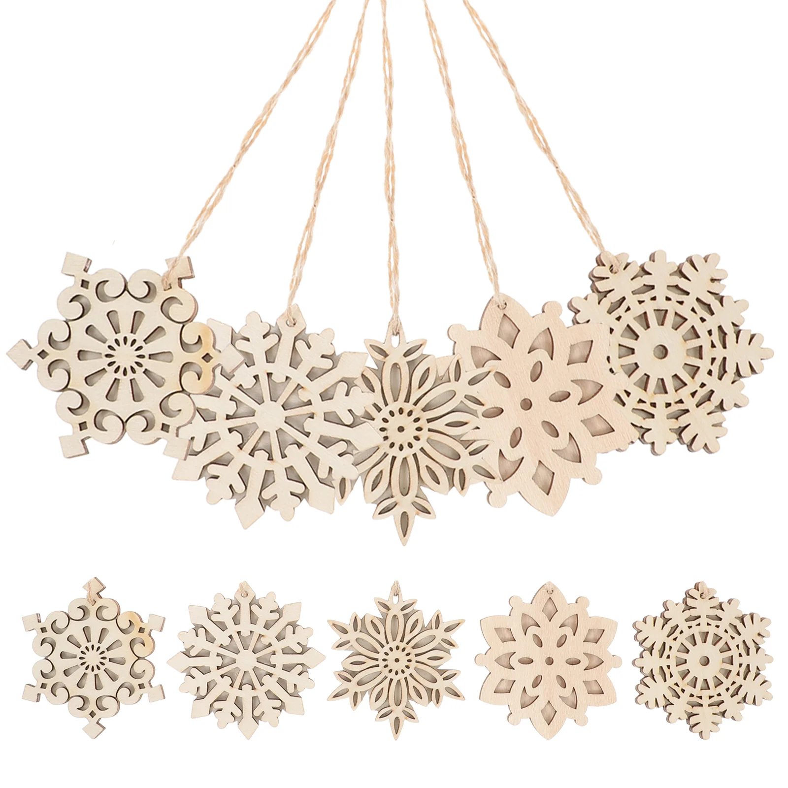 Snowflake Christmas Ornaments Wood Wooden Tree Hanging Embellishments Unfinished Xmas Gift Pendant Tags Cutouts Slice Diy
Snowflake Christmas Ornaments Wood Wooden Tree Hanging Embellishments Unfinished Xmas Gift Pendant Tags Cutouts Slice Diy