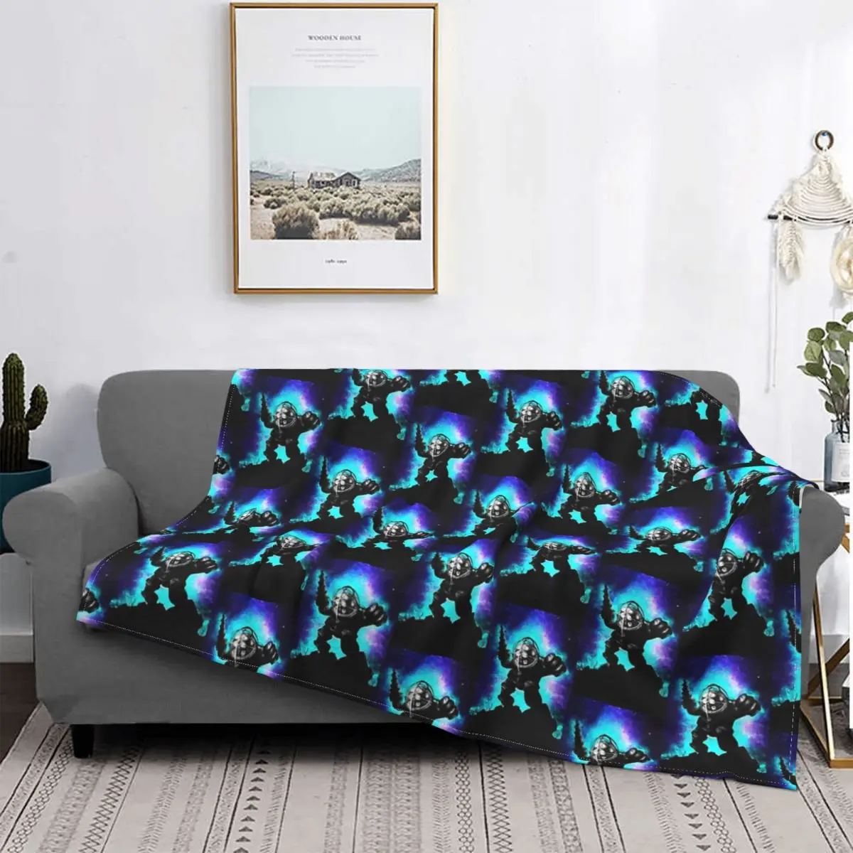 Bioshock Jack Game Blanket Flannel Spring Autumn Big Daddy Warm Throws For Winter Bedding
Bioshock Jack Game Blanket Flannel Spring Autumn Big Daddy Warm Throws For Winter Bedding