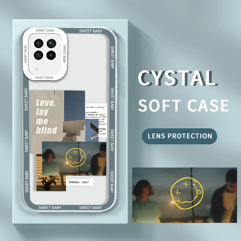 For Huawei Nova 7i P40 Lite 4G Nova 6 SE Nova 5T Honor 20 20S Case Label Transparent Phone Cover Soft Silicone Shell
For Huawei Nova 7i P40 Lite 4G Nova 6 SE Nova 5T Honor 20 20S Case Label Transparent Phone Cover Soft Silicone Shell