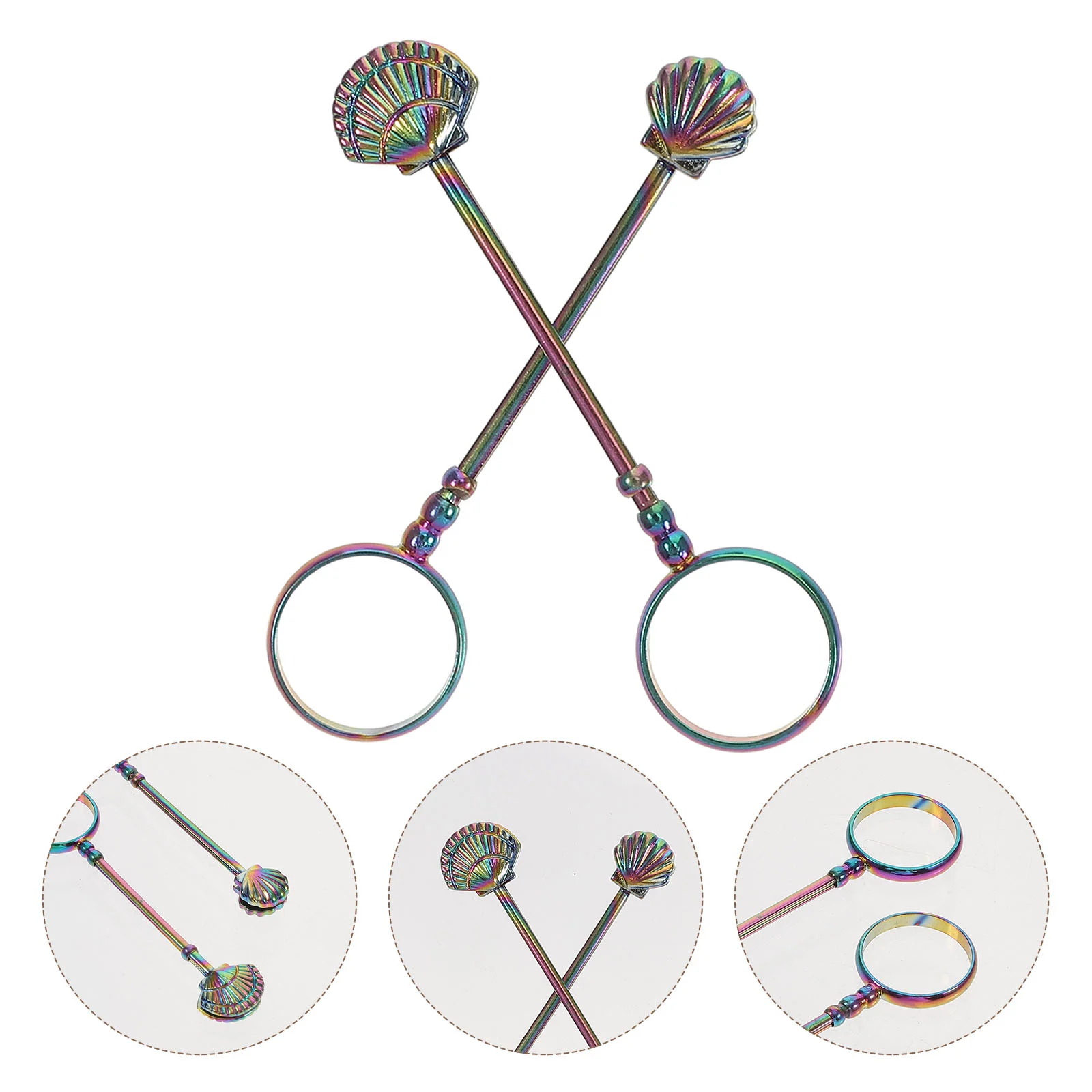 2Pcs Alloy Decorative Finger Support Stylish Finger Holder Finger Bracket for Decor 
2Pcs Alloy Decorative Finger Support Stylish Finger Holder Finger Bracket for Decor