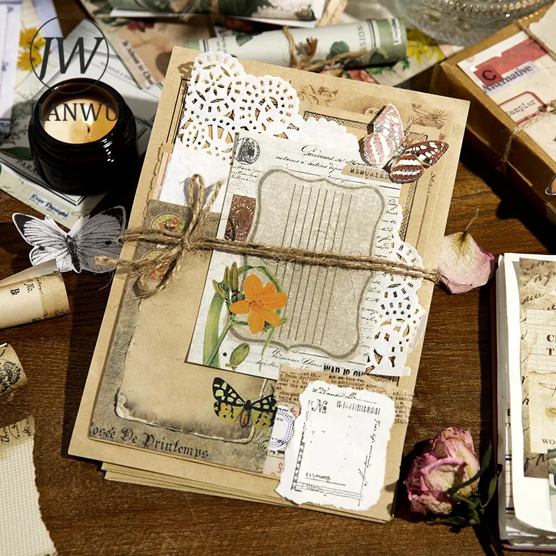 JIANWU 50 листов художественная литература растения цветы журнал материал блокнот сделай сам Ретро Скрапбукинг Декоративные заметки бумажные ...
JIANWU 50 листов художественная литература растения цветы журнал материал блокнот сделай сам Ретро Скрапбукинг Декоративные заметки бумажные ...