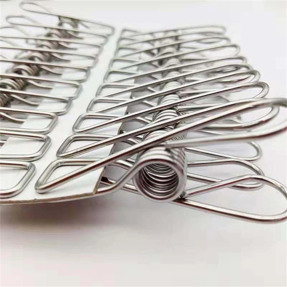Multipurpose Stainless Steel Clips Clothes Pins Pegs Holders Clothing Clamps Sealing Clip Household Clothespin
Multipurpose Stainless Steel Clips Clothes Pins Pegs Holders Clothing Clamps Sealing Clip Household Clothespin