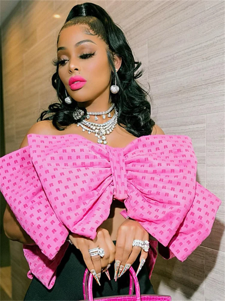 WESAYNB Wholesale Clothing Summer y2k Clothes Sexy Corset Tops Bowknot Strapless Pink Crop Tops Women 2022 Backless Party Tops
WESAYNB Wholesale Clothing Summer y2k Clothes Sexy Corset Tops Bowknot Strapless Pink Crop Tops Women 2022 Backless Party Tops