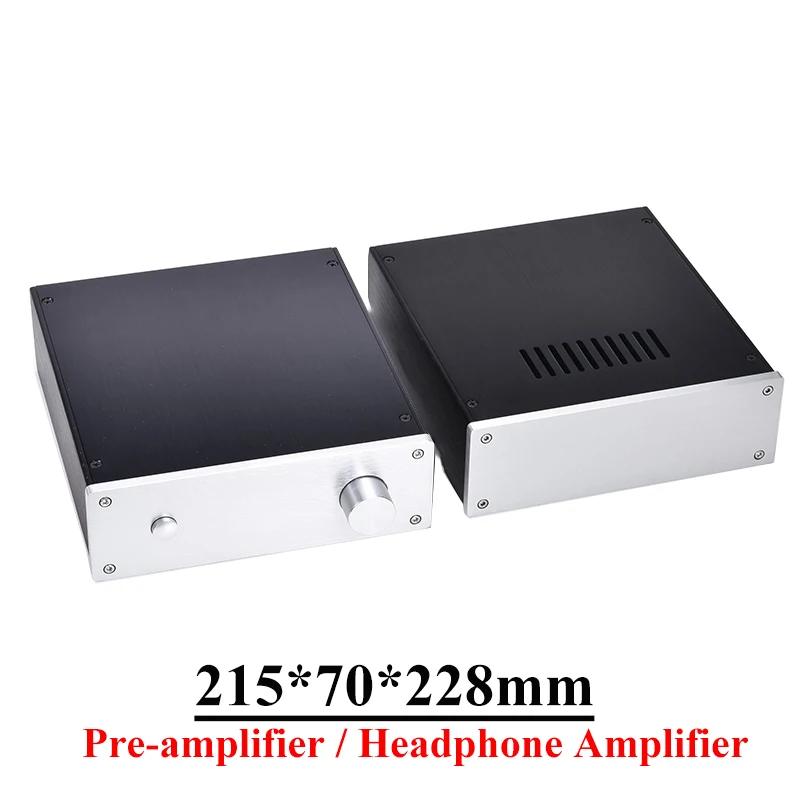 215*70*228mm All Aluminum Mini Headphone Amplifier Case Preamplifier Enclosure Diy Audio Accessories
215*70*228mm All Aluminum Mini Headphone Amplifier Case Preamplifier Enclosure Diy Audio Accessories