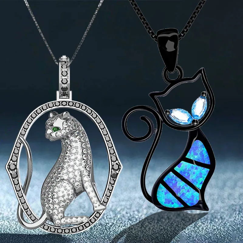 1/2pcs Cat Necklace For Woman Personalized Fashion Classic Pendant Single Item Animal Themed Design Jewelry Gift For Women Girls
1/2pcs Cat Necklace For Woman Personalized Fashion Classic Pendant Single Item Animal Themed Design Jewelry Gift For Women Girls