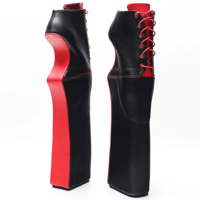 2022 New Novelty Platform Ballet Ankle Boots,Extremely High Fetish Cosplay Shoes,Heelless Short Botas,38cm/15 inches,Big Size
2022 New Novelty Platform Ballet Ankle Boots,Extremely High Fetish Cosplay Shoes,Heelless Short Botas,38cm/15 inches,Big Size