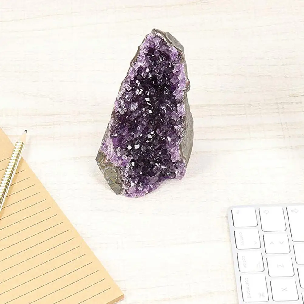 1pc Natural Amethyst Geode Quartz Cluster Crystal Specimen The Healing(Without Energy Base) N0W3
1pc Natural Amethyst Geode Quartz Cluster Crystal Specimen The Healing(Without Energy Base) N0W3