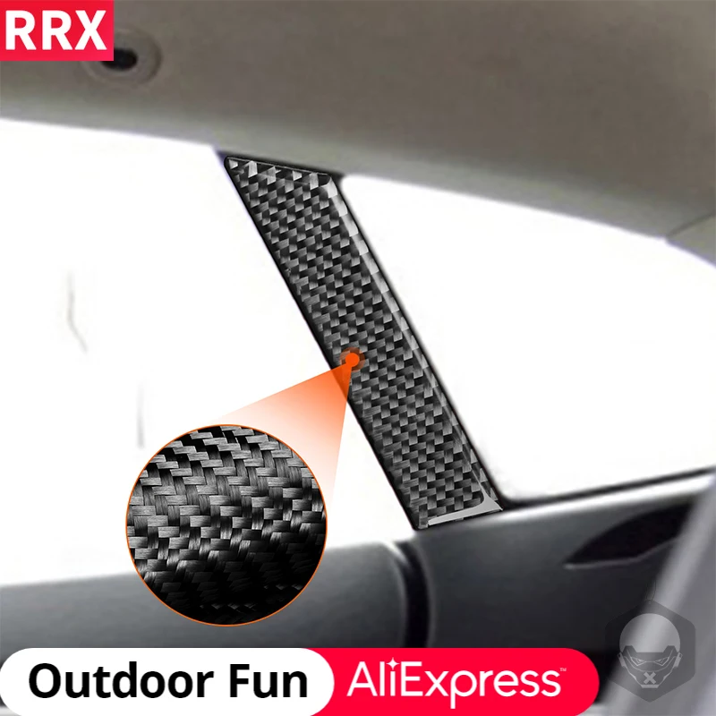 RRX Rear Door Window Pillar Cover Trim Real Carbon Fiber Stickers For Tesla Model S 2012-2020 Car Interior Styling Accessories
RRX Rear Door Window Pillar Cover Trim Real Carbon Fiber Stickers For Tesla Model S 2012-2020 Car Interior Styling Accessories