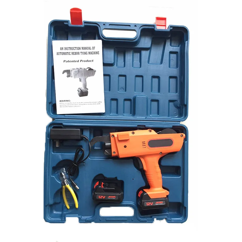 Rechargeable automatic rebar bundling machine Rebar bundling tool Cordless cable fully automatic rebar bundling machine
Rechargeable automatic rebar bundling machine Rebar bundling tool Cordless cable fully automatic rebar bundling machine