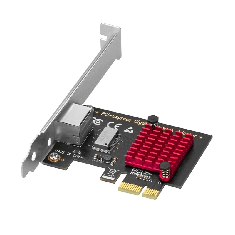 1000Mbps PCI-E Network Card Gigabit Rj45 Lan Card RTL8111H Wired PCIE 2.5G LAN Adapter Card fro Game Network Dropship
1000Mbps PCI-E Network Card Gigabit Rj45 Lan Card RTL8111H Wired PCIE 2.5G LAN Adapter Card fro Game Network Dropship