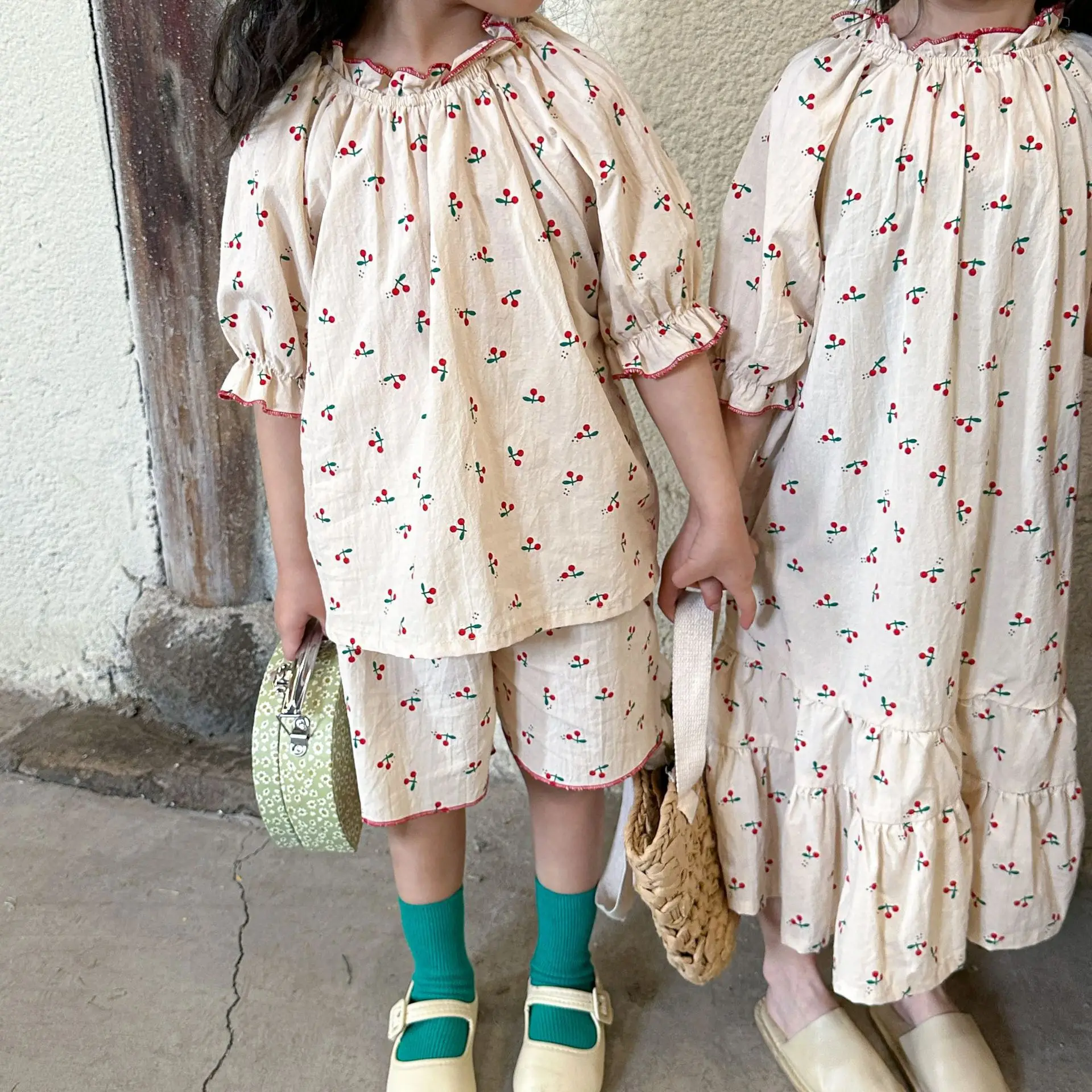 Dress Suit Floral Korean Or Cotton Short-sleeved New Suit Summer Girl's Clothes Sister 2023 Clothes Girls' Dress
Dress Suit Floral Korean Or Cotton Short-sleeved New Suit Summer Girl's Clothes Sister 2023 Clothes Girls' Dress