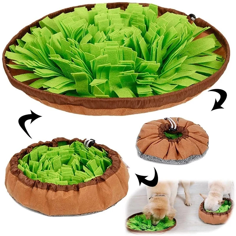 Dogs Snuffle Mat Pet Leak Food Anti Choking Mat Cat Dog Training Blanket Nose Work Toy Pet Slowing Feeding Intelligence Mat
Dogs Snuffle Mat Pet Leak Food Anti Choking Mat Cat Dog Training Blanket Nose Work Toy Pet Slowing Feeding Intelligence Mat