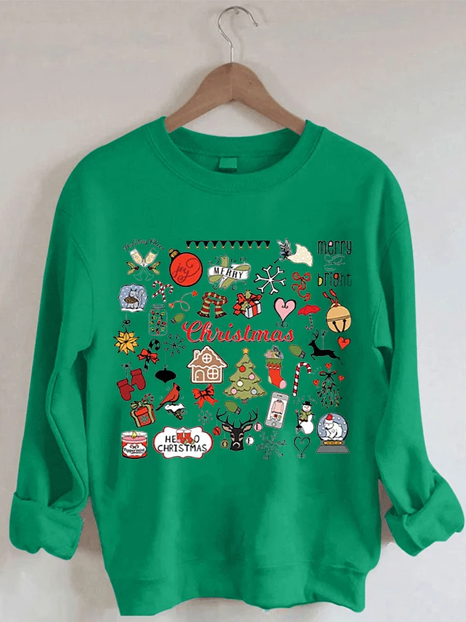 Custom A Little Things Christmas Merry And Bright Sweatshirt Personalized Can Custom Pattern Or Text You Want
Custom A Little Things Christmas Merry And Bright Sweatshirt Personalized Can Custom Pattern Or Text You Want