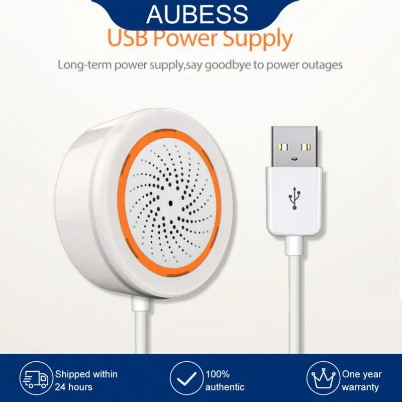 Indoor Sound Light Sensor 40m Siren 2 In 1 Sensor Zigbee Usb Built-in Siren Alarm Smart Home 90db Tuya Smart
Indoor Sound Light Sensor 40m Siren 2 In 1 Sensor Zigbee Usb Built-in Siren Alarm Smart Home 90db Tuya Smart