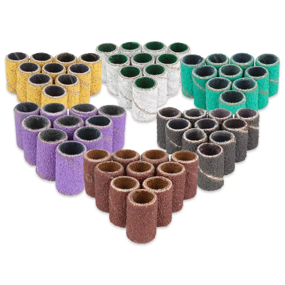 100pcs Nail Sanding Bands Nail Drill Bit Accessories for Manicure Machine Gel Polish Removing Manicure Tool 80# 120# 180# 240#
100pcs Nail Sanding Bands Nail Drill Bit Accessories for Manicure Machine Gel Polish Removing Manicure Tool 80# 120# 180# 240#
