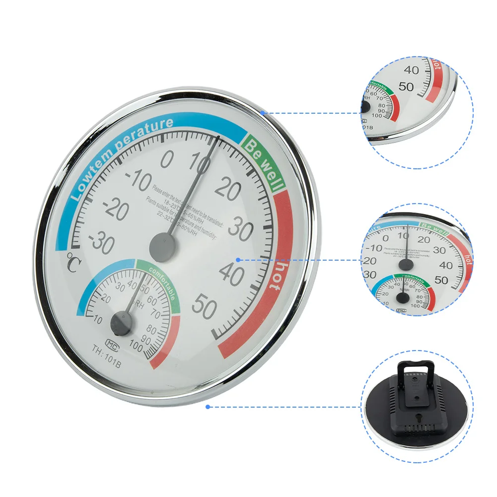 Thermo-hygromete Thermometer 1/2/4/6pcs Outdoor Wireless Analogue Basement Bathroom Colored Scale Digital Display
Thermo-hygromete Thermometer 1/2/4/6pcs Outdoor Wireless Analogue Basement Bathroom Colored Scale Digital Display