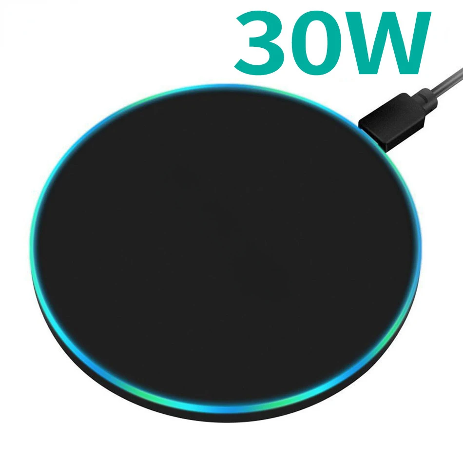 30W Wireless Charger for iPhone fast wirless Charging for Samsung phone charger wireless
30W Wireless Charger for iPhone fast wirless Charging for Samsung phone charger wireless