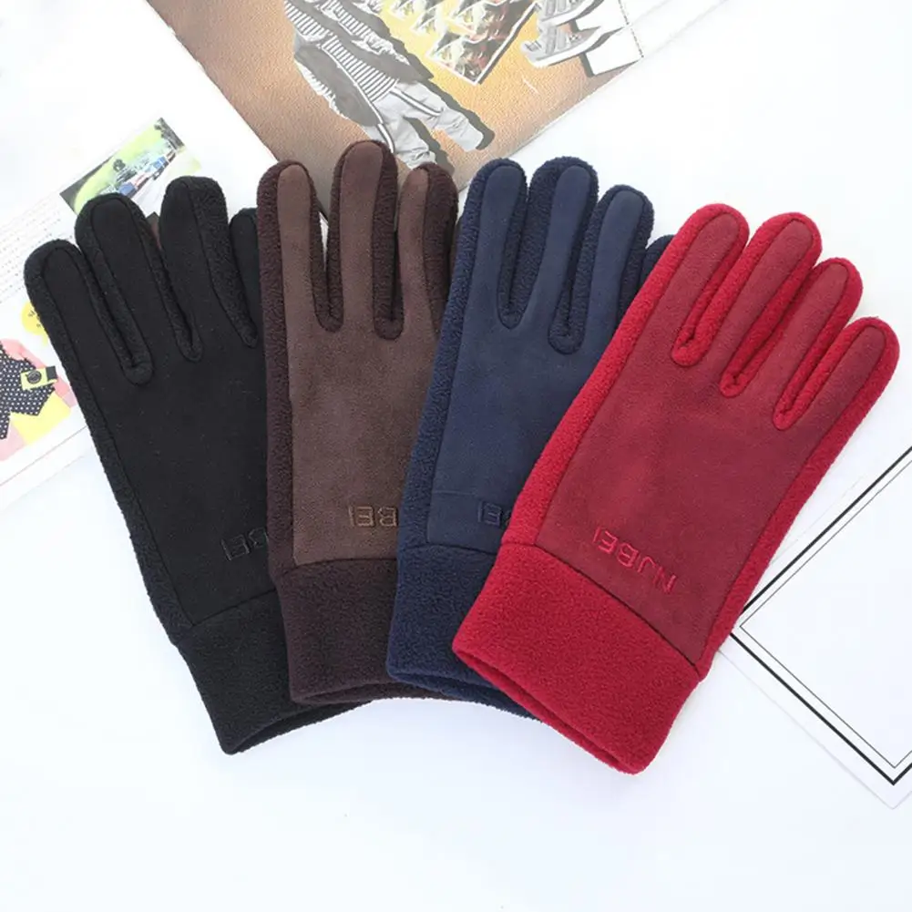 Winter 1 Pair Cycling Gloves Full Finger Letter Soft Solid Color Autumn Men Women Motorcycle Riding Gloves Touchscreen
Winter 1 Pair Cycling Gloves Full Finger Letter Soft Solid Color Autumn Men Women Motorcycle Riding Gloves Touchscreen