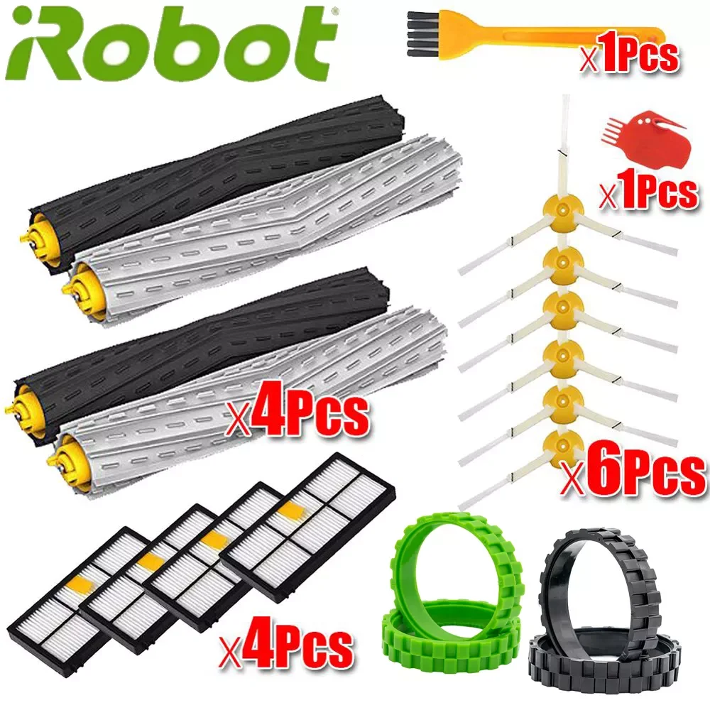 NEW2023 HEPA Filters Replace Brush Kit Parts Accessories For IRobot Roomba 805 860 861 865 866 870 871 880 885 960 966 980 Serie
NEW2023 HEPA Filters Replace Brush Kit Parts Accessories For IRobot Roomba 805 860 861 865 866 870 871 880 885 960 966 980 Serie