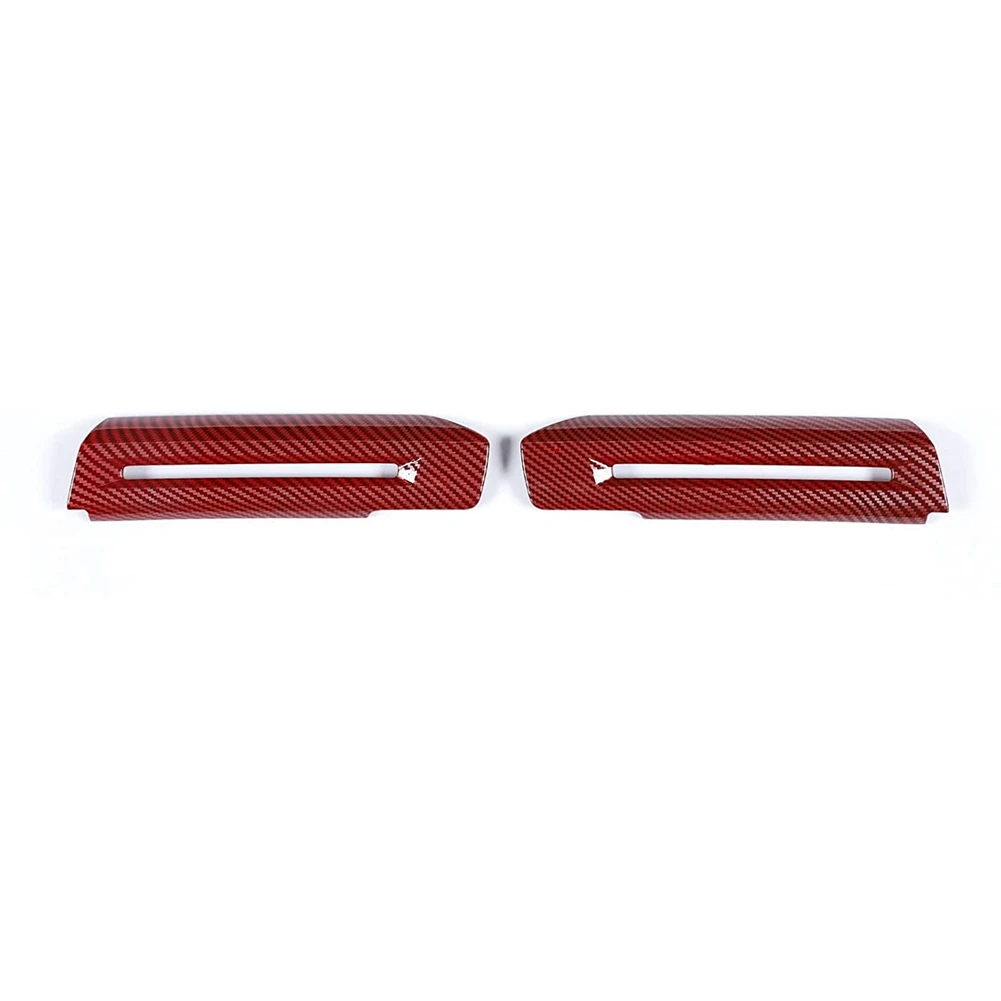 Interior Door Handle Cover Trim Stickers Decoration Accessories for Ford Mustang 2015-2021, ABS Carbon Fiber Red
Interior Door Handle Cover Trim Stickers Decoration Accessories for Ford Mustang 2015-2021, ABS Carbon Fiber Red