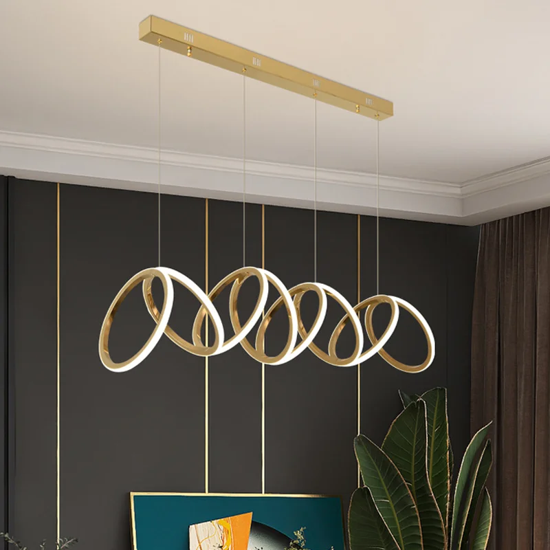 Chandeliers Led Art Pendant Lamp Room Decor Lustre Decor Luxury Ring Fixtures Hanging In Kitchen Corridor Exhibition Hall Light
Chandeliers Led Art Pendant Lamp Room Decor Lustre Decor Luxury Ring Fixtures Hanging In Kitchen Corridor Exhibition Hall Light