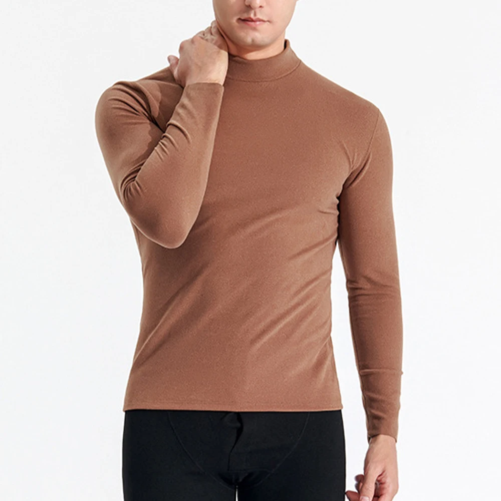 Men Long Sleeve Thermal Top Underwear Thermals Base Layer Warm Undershirt Winter Men's Keep Warm Half High Collar T-shirt
Men Long Sleeve Thermal Top Underwear Thermals Base Layer Warm Undershirt Winter Men's Keep Warm Half High Collar T-shirt