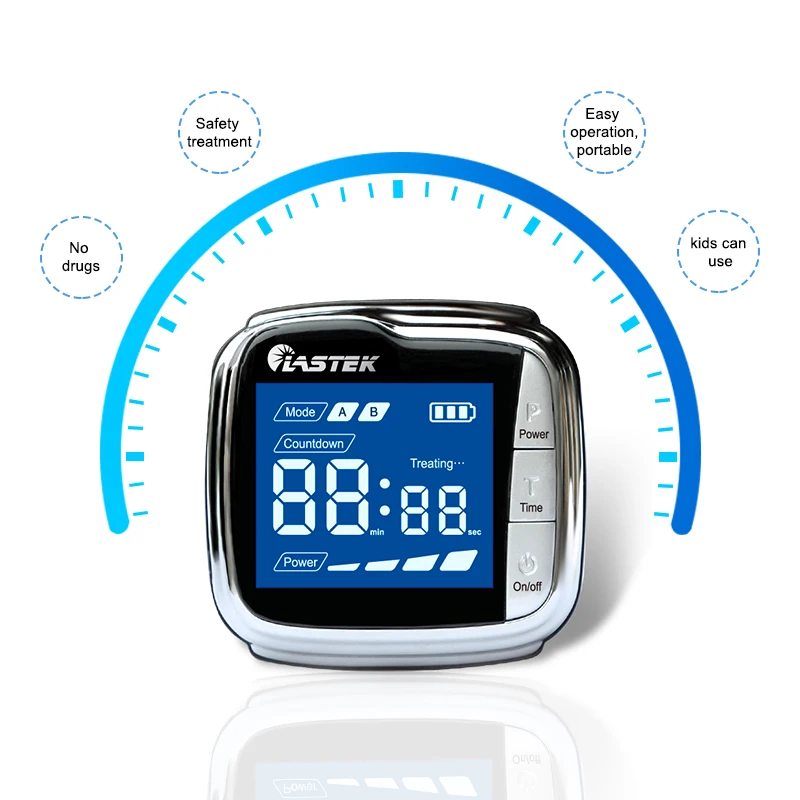 LASTEK Laser Therapy Watch LLLT Wrist Watch 650nm For Diabetes Cholesterol Hypertension Treatment Laser Sinusitis Therapy
LASTEK Laser Therapy Watch LLLT Wrist Watch 650nm For Diabetes Cholesterol Hypertension Treatment Laser Sinusitis Therapy