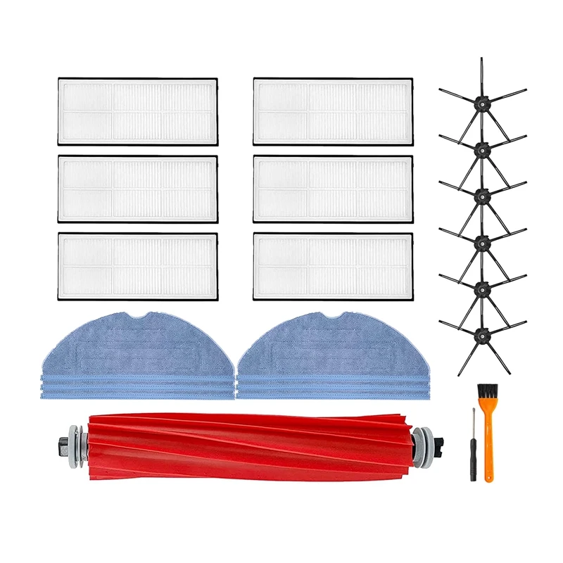 Replacement Parts Main Brush Side Brush HEPA Filters Mop Cloth For Xiaomi Roborock S7 T7S T7S Plus Vacuum Cleaner
Replacement Parts Main Brush Side Brush HEPA Filters Mop Cloth For Xiaomi Roborock S7 T7S T7S Plus Vacuum Cleaner