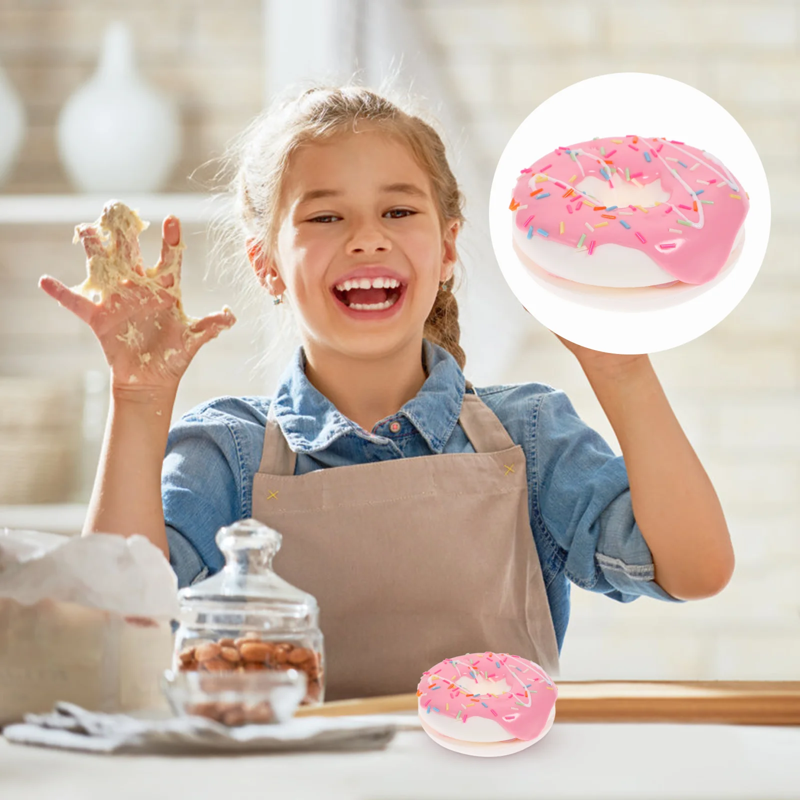 Simulation Donut Fake Cake Doughnuts Artificial Donuts Desserts Decoration Faux Toy Food
Simulation Donut Fake Cake Doughnuts Artificial Donuts Desserts Decoration Faux Toy Food