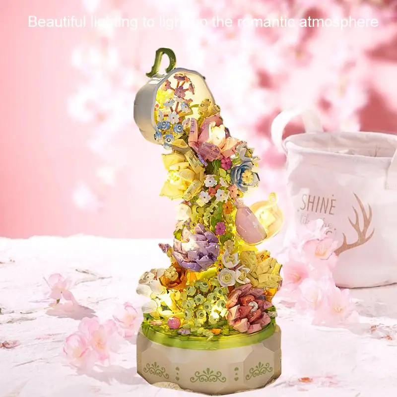 Create Your Own Musical Flower Tea Assembly Model with Building Blocks - A Perfect Blend of Creativity and Relaxation
Create Your Own Musical Flower Tea Assembly Model with Building Blocks - A Perfect Blend of Creativity and Relaxation