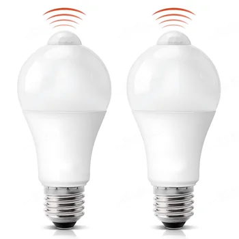 Motion Sensor Light 220V E27 20W 18W 15W LED Lamp Auto Smart Infrared Bulb Energy Saving Bombillas Home Porch