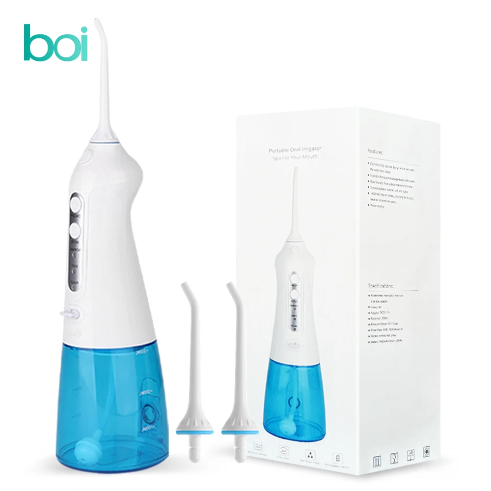 Boi 300ML Electric Oral Irrigator Flusher USB Rechargeable Pulse Water Flosser Portable Dental Teeth Cleaner IPX7 Waterproof
Boi 300ML Electric Oral Irrigator Flusher USB Rechargeable Pulse Water Flosser Portable Dental Teeth Cleaner IPX7 Waterproof