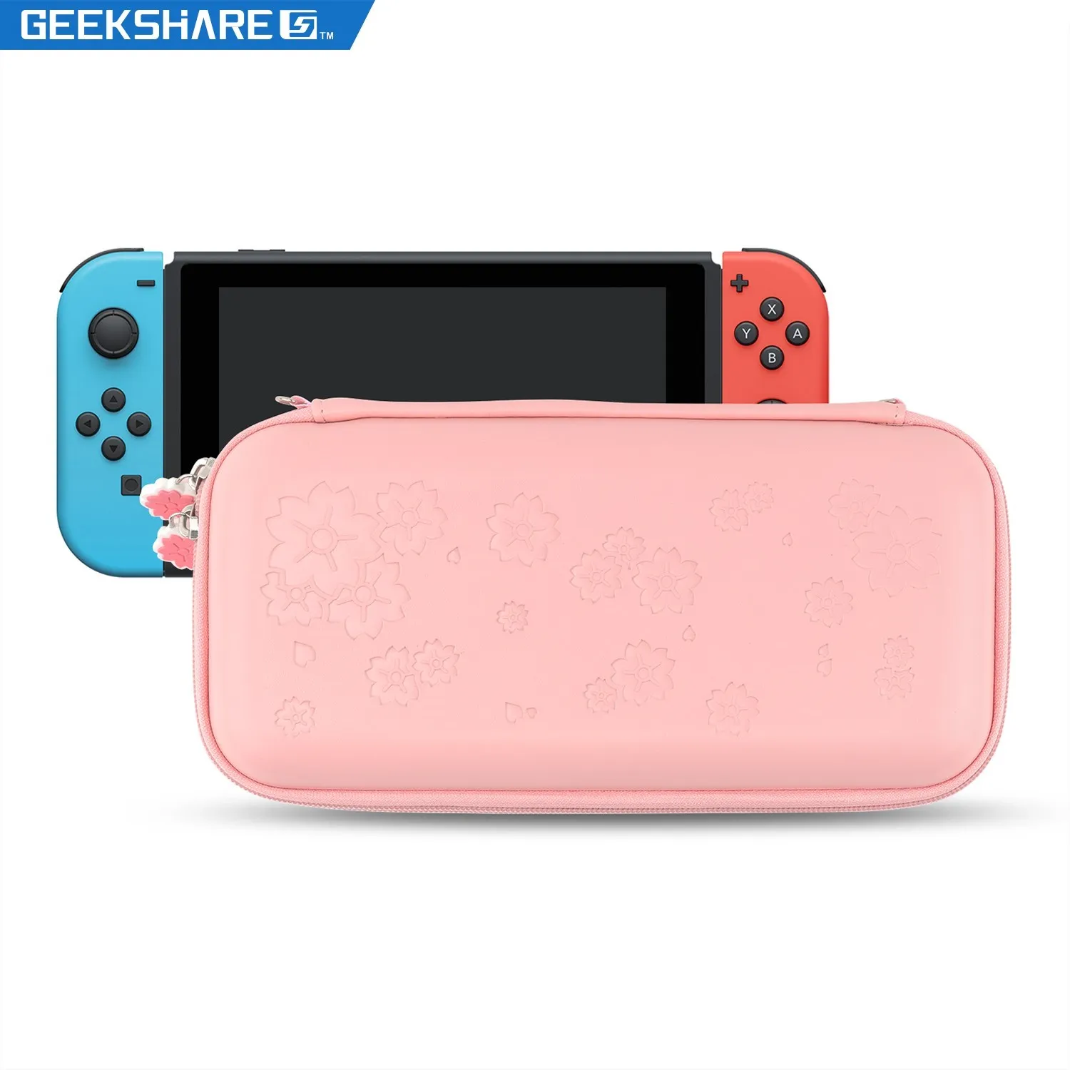 GeekShare Storage Bag Pink Sakura Portable Travel Carrying Case For Nintendo Switch OLED And NS Lite Game Accessories
GeekShare Storage Bag Pink Sakura Portable Travel Carrying Case For Nintendo Switch OLED And NS Lite Game Accessories