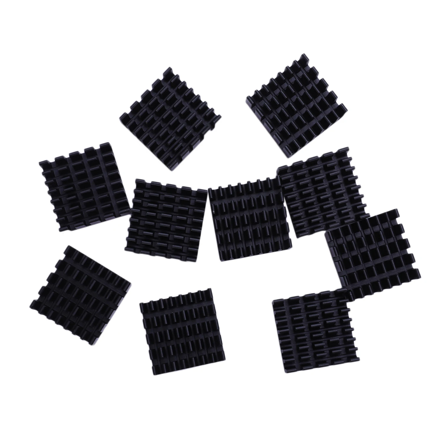 10 Pcs Black Aluminum Cooler Radiator Heat Sink Heatsink 20mm x 20mm x 10mm
10 Pcs Black Aluminum Cooler Radiator Heat Sink Heatsink 20mm x 20mm x 10mm