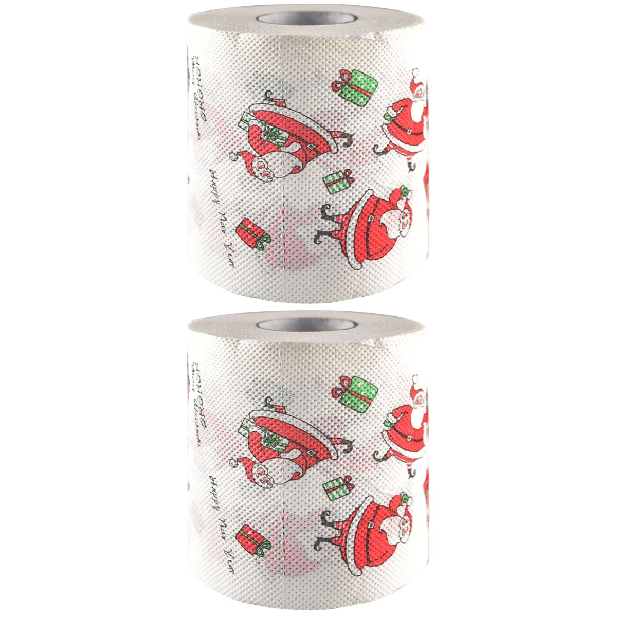 Paper Toilet Christmas Roll Funny Printed Towels Holiday Santa Claus Napkins 
Paper Toilet Christmas Roll Funny Printed Towels Holiday Santa Claus Napkins