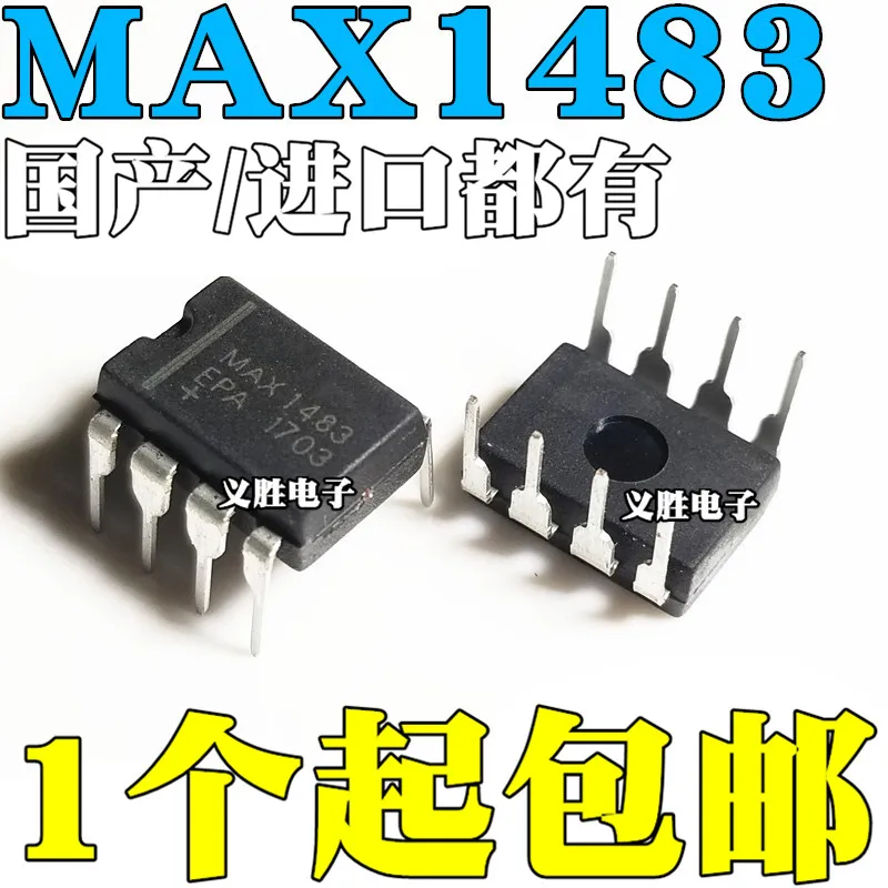 Новый и оригинальный MAX1483EPA MAX1483CPA DIP8 RS-485 Chip transceiver, DIP - 8 RS-485 вертикальный трансивер
Новый и оригинальный MAX1483EPA MAX1483CPA DIP8 RS-485 Chip transceiver, DIP - 8 RS-485 вертикальный трансивер