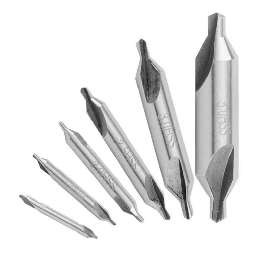 1pc Siliver HSS Double Ended Center Drills And Spotting Drills 1-5mm Tool Parts For Producing Center Holds Conical Holes
1pc Siliver HSS Double Ended Center Drills And Spotting Drills 1-5mm Tool Parts For Producing Center Holds Conical Holes
