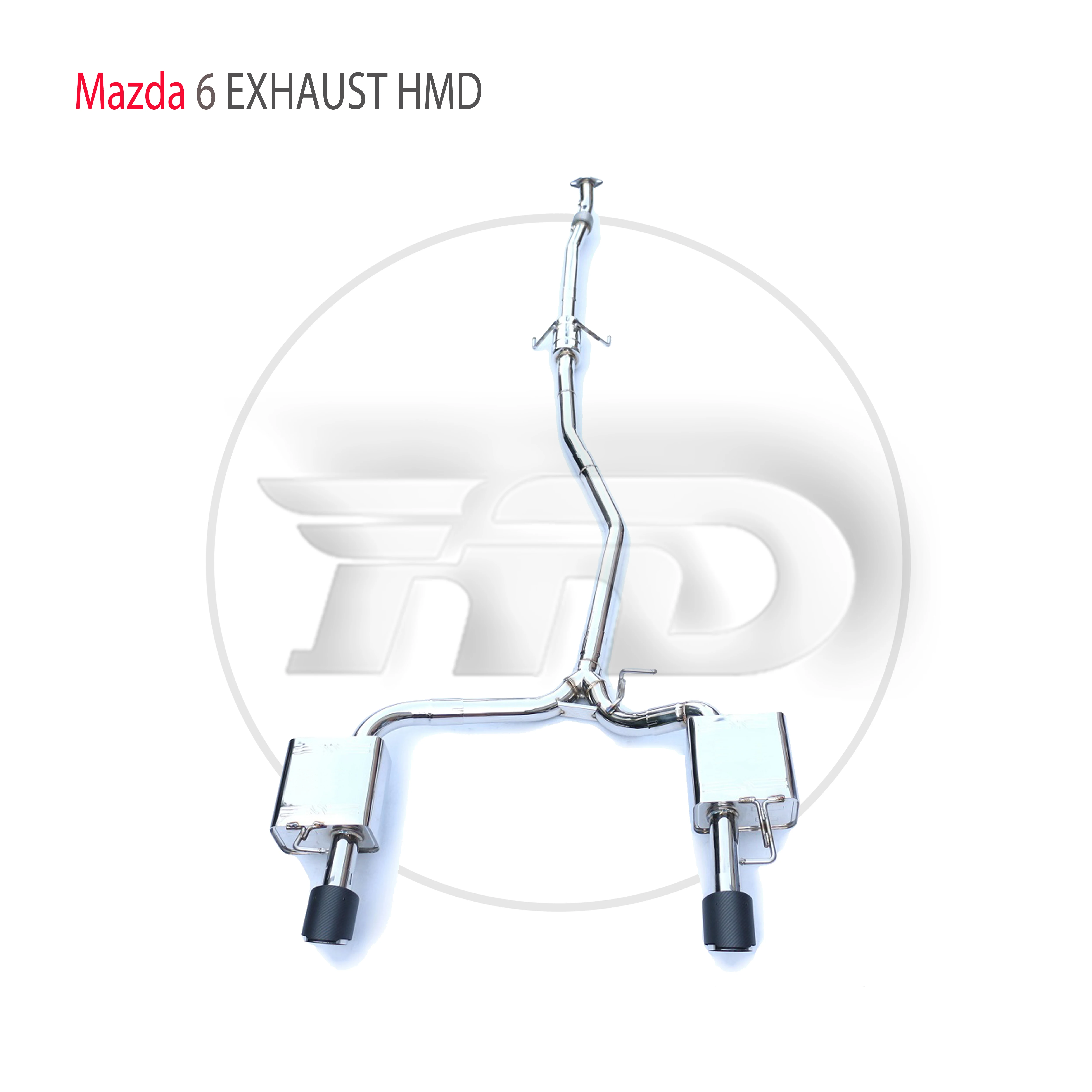 HMD Stainless Steel Exhaust System Performance Catback is Suitable for Mazda 6 2002-2013 Car Valve Muffler
HMD Stainless Steel Exhaust System Performance Catback is Suitable for Mazda 6 2002-2013 Car Valve Muffler