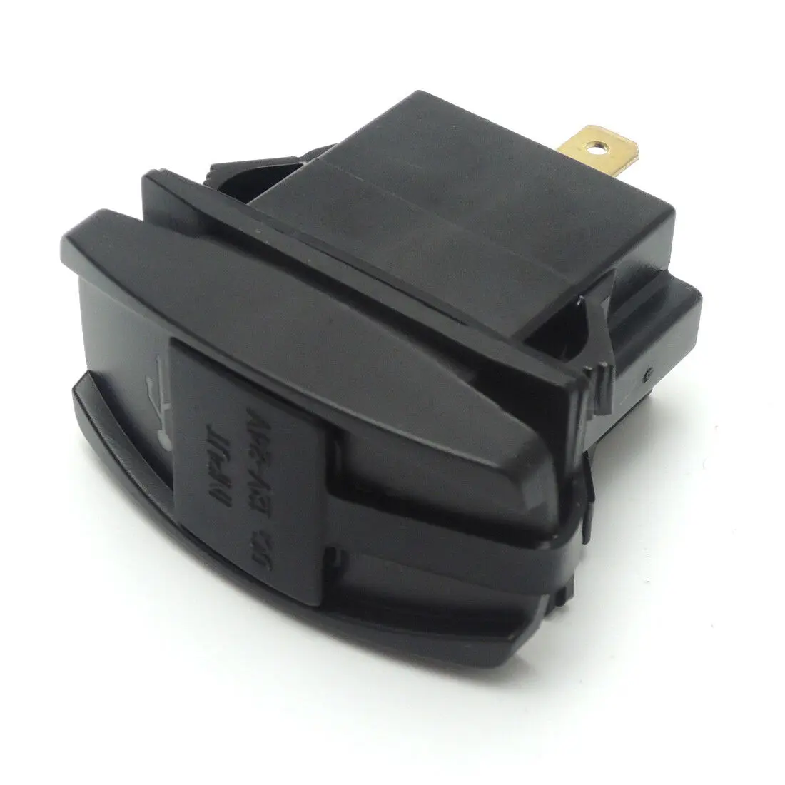 12 В автомобильный двойной USB разъем переключатель лодки машины тракторы тяжелое оборудование
12 В автомобильный двойной USB разъем переключатель лодки машины тракторы тяжелое оборудование