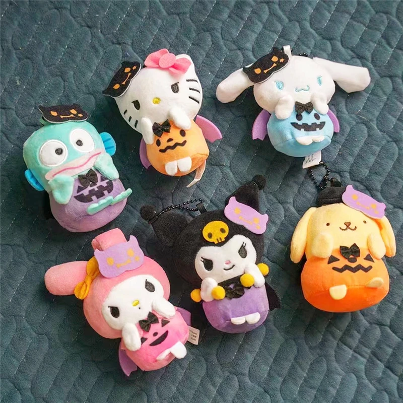9 см Мягкая кукла на Хэллоуин Sanrio Kawaii Плюшевые игрушки Kuromi My Melody Babycinnamoroll мультяшный кулон Детские подарки на день рождения 
9 см Мягкая кукла на Хэллоуин Sanrio Kawaii Плюшевые игрушки Kuromi My Melody Babycinnamoroll мультяшный кулон Детские подарки на день рождения