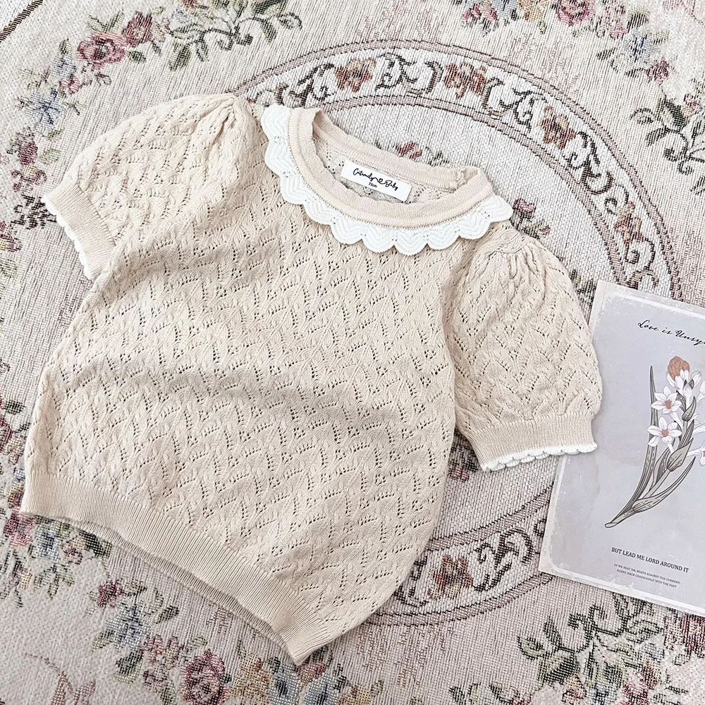 Summer Baby Girls T-Shirts 100%Cotton Knitted Newborn Infant Kids Solid Plain Tee Shirt Cute Short Sleeve Toddler Clothes 1-4Yrs
Summer Baby Girls T-Shirts 100%Cotton Knitted Newborn Infant Kids Solid Plain Tee Shirt Cute Short Sleeve Toddler Clothes 1-4Yrs